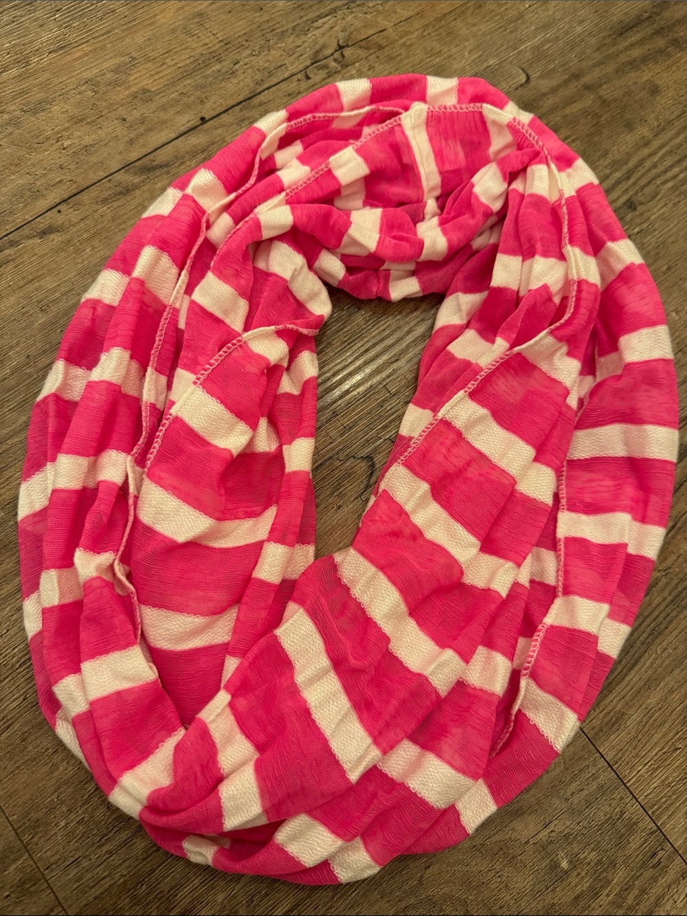 Justice Pink Patterned Infinity Scarf for Kids